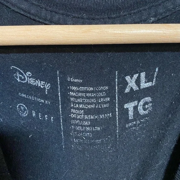 Disney x NEFF Mickey Mouse Checker Print Graphic Tee Black Size XL - Picture 6 of 6